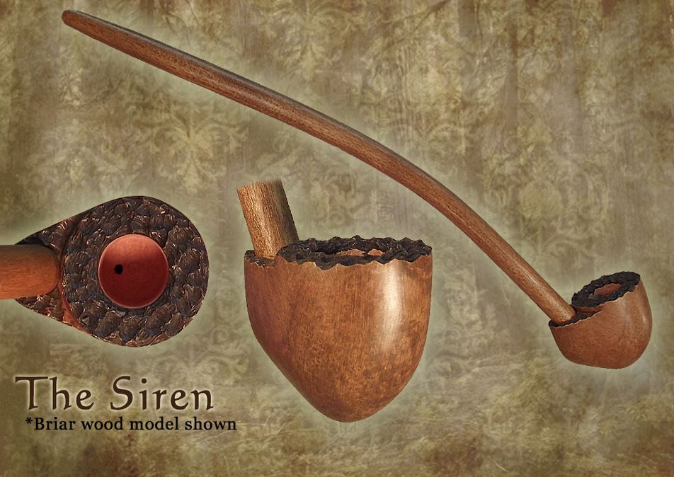 MacQueen Pipes 'The Siren' - Briar Wood - Click Image to Close