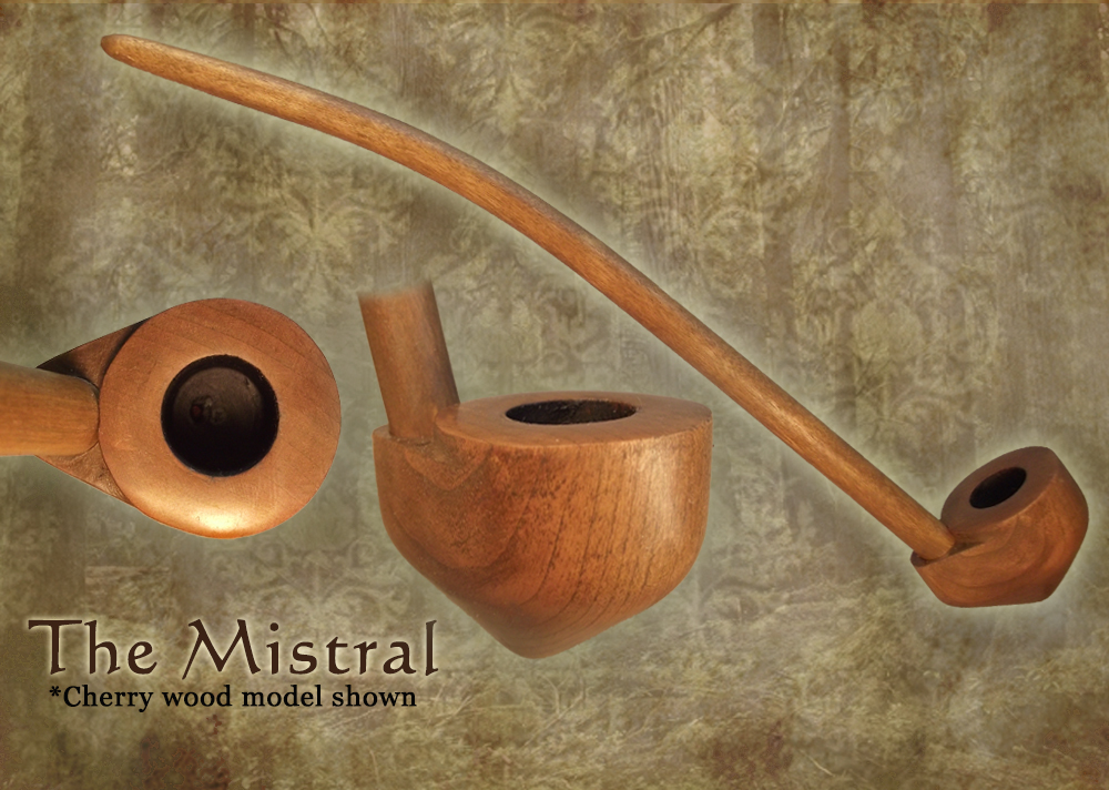 MacQueen Pipes 'The Mistral' - Cherry Wood - Click Image to Close