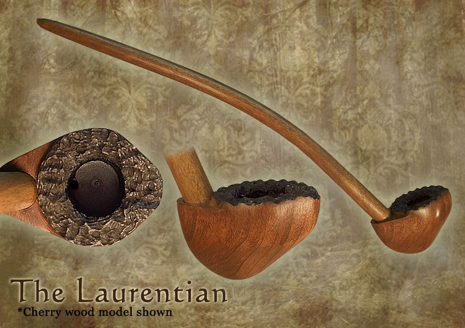 MacQueen Pipes 'The Laurentian'' - Cherry Wood - Click Image to Close