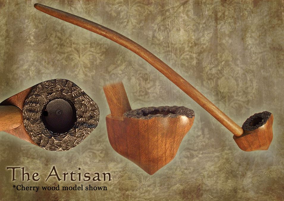 MacQueen Pipes 'The Artisan' - Cherry Wood - Click Image to Close