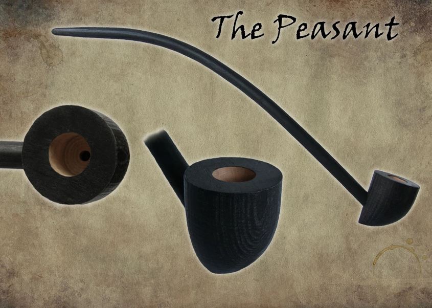 MacQueen Pipes 'The Peasant' - Cherry Wood - Click Image to Close