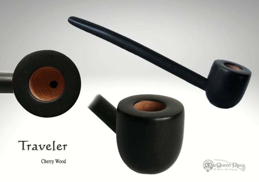 MacQueen Pipes 'The Traveler' - Cherry - Click Image to Close