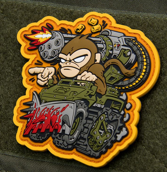 Mil-Spec Monkey Patch - War Machine Monkey 1 PVC [Full Colour]