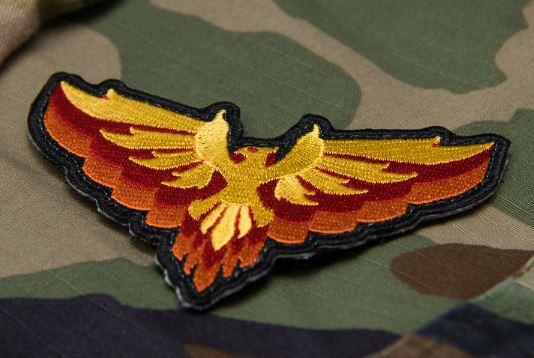 Mil-Spec Monkey Phoenix Rise EMB Morale Patch - Fire 1