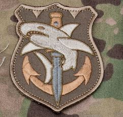 Mil-Spec Monkey Patch - Tac Shark - Click Image to Close