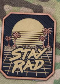 Mil-Spec Monkey Patch - Stay Rad PVC - Click Image to Close