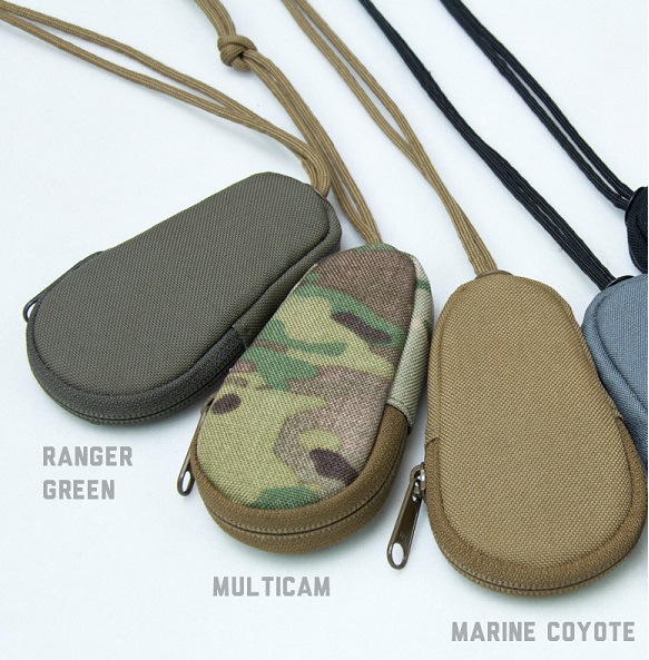 Mil-Spec Monkey Zippered Key Pouch - Coyote