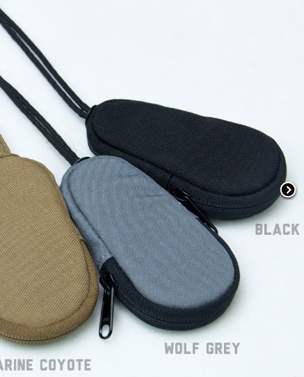 Mil-Spec Monkey Zippered Key Pouch - Black