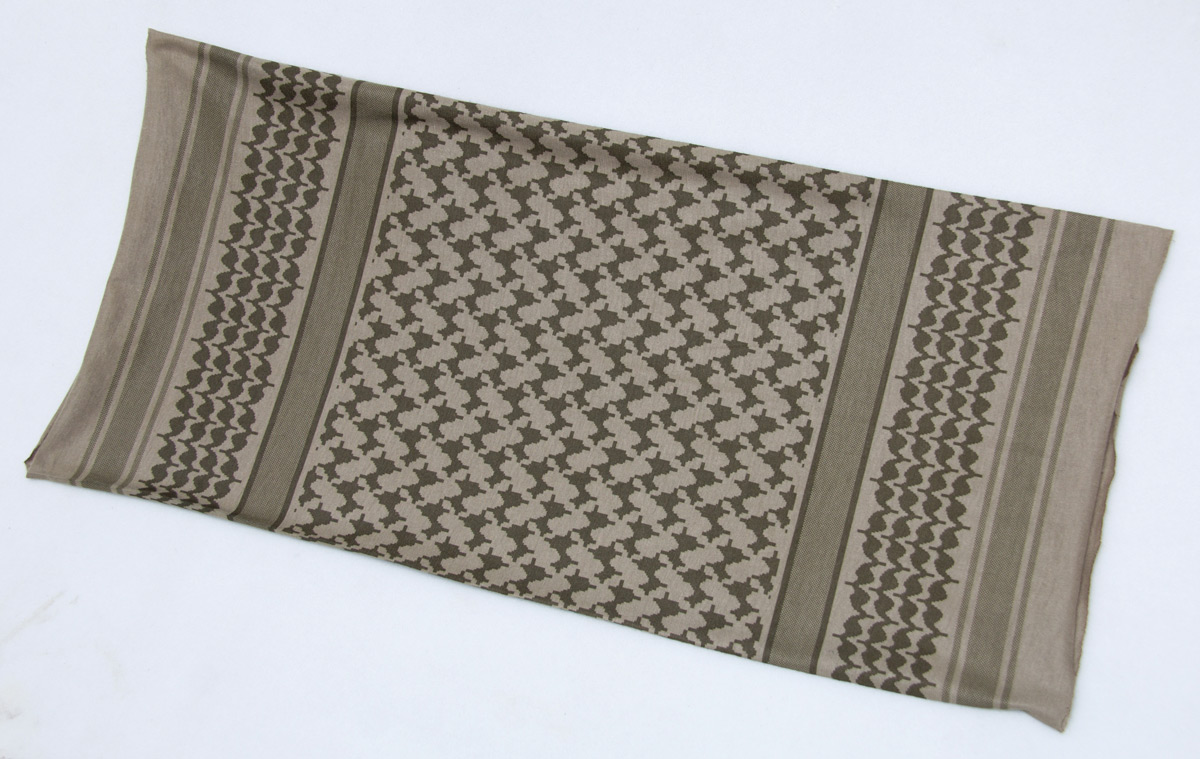 Mil-Spec Monkey Wrap, Shemagh Multi-Wrap - Dusty Brown - Click Image to Close