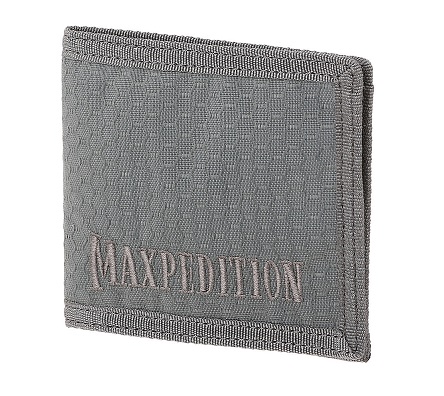 Maxpedition AGR Bi-Fold Wallet - Grey - Click Image to Close