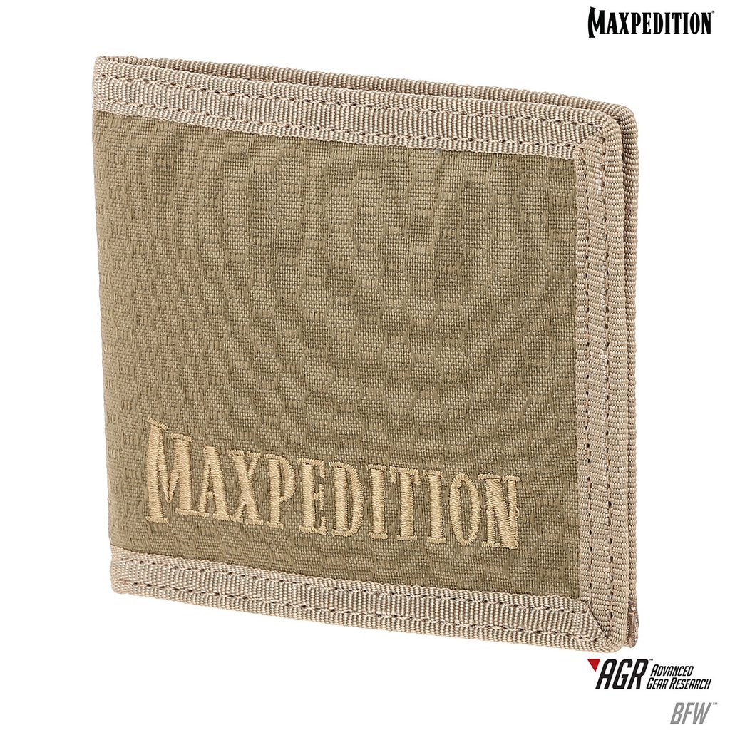 Maxpedition AGR Bi-Fold Wallet - Tan