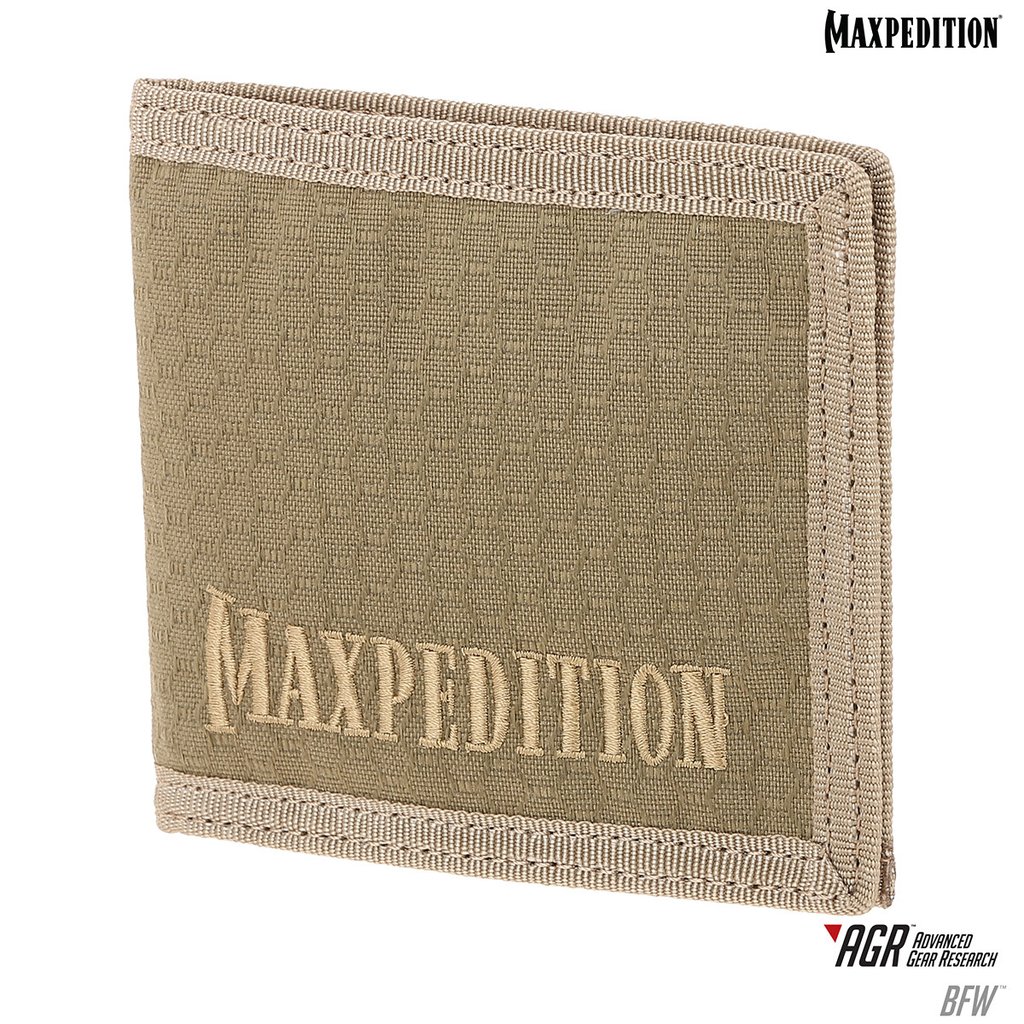 Maxpedition AGR Bi-Fold Wallet - Tan - Click Image to Close