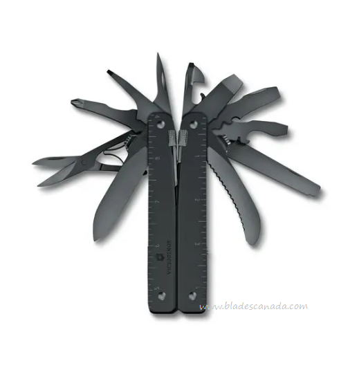 Swiss Army Swiss Tool MXBS, Black, 26 Lockable Functions