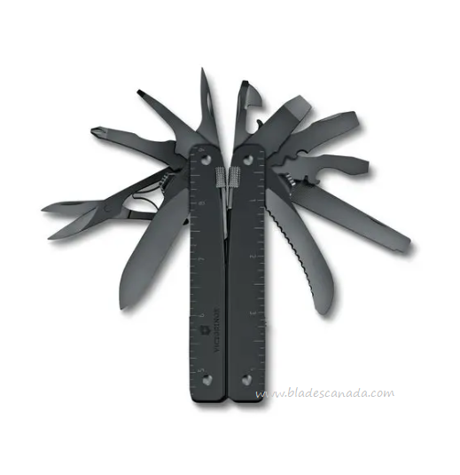 Swiss Army Swiss Tool MXBS, Black, 26 Lockable Functions - Click Image to Close