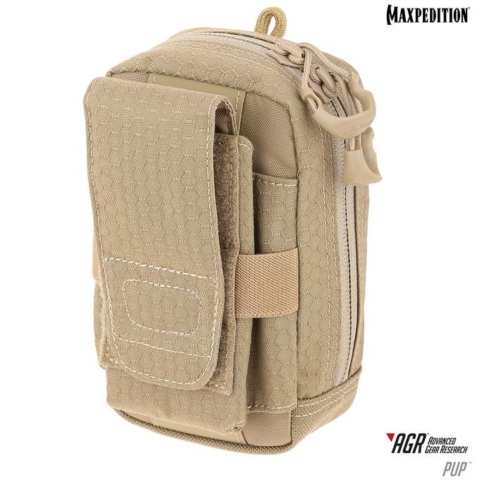 Maxpedition AGR PUP Phone Utility Pouch - Tan - Click Image to Close