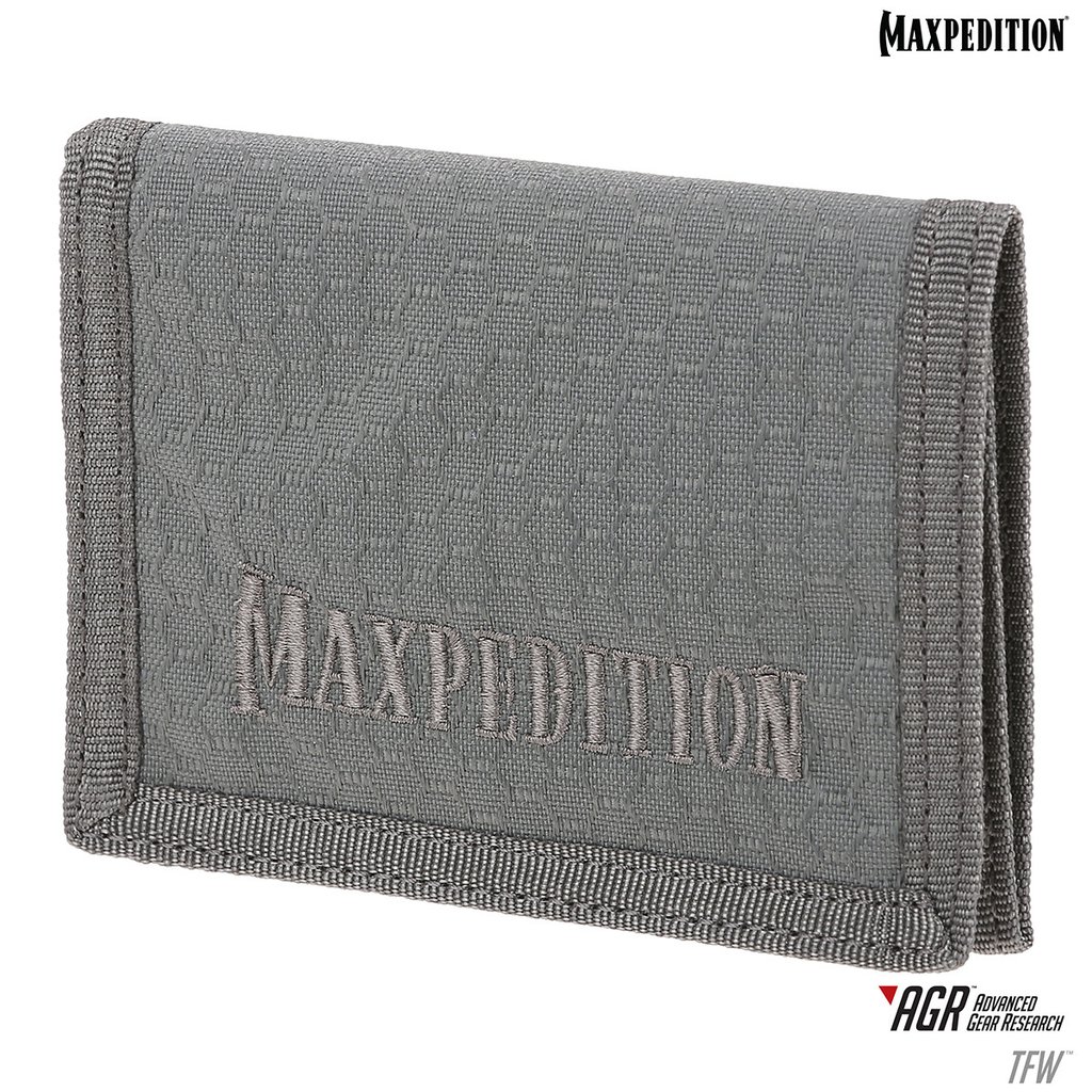 Maxpedition TFW Tri-Fold Wallet - Grey - Click Image to Close