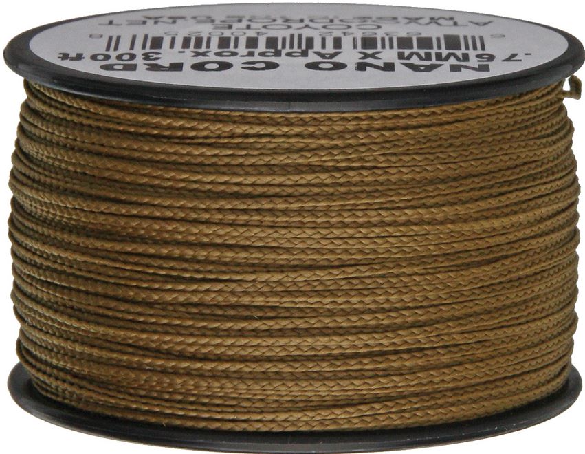 Nano Cord, 300 Ft. Spool - Coyote Brown