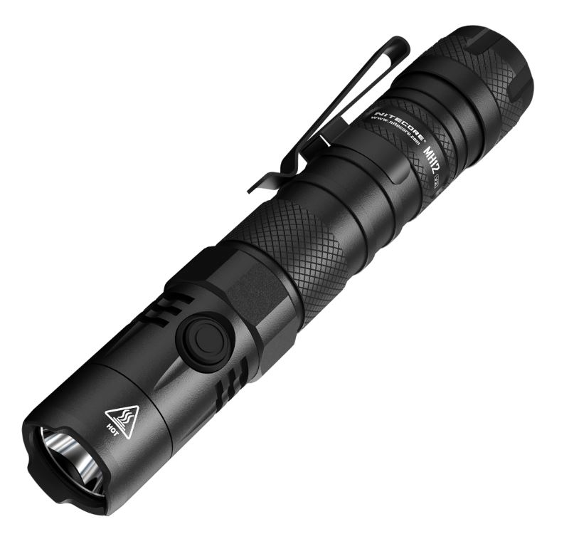 Nitecore MH12 V2 Rechargable Flashlight - 1200 Lumens - Click Image to Close