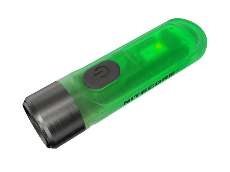 Nitecore TIKI Glow in the Dark Keychain Light, 300 Lumens, TIKIGITD