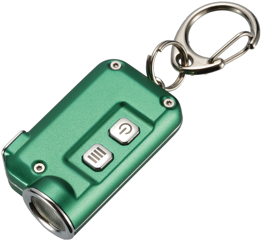Nitecore TINI Mini Rechargeable Keychain Light 380 Lumens- Green - Click Image to Close