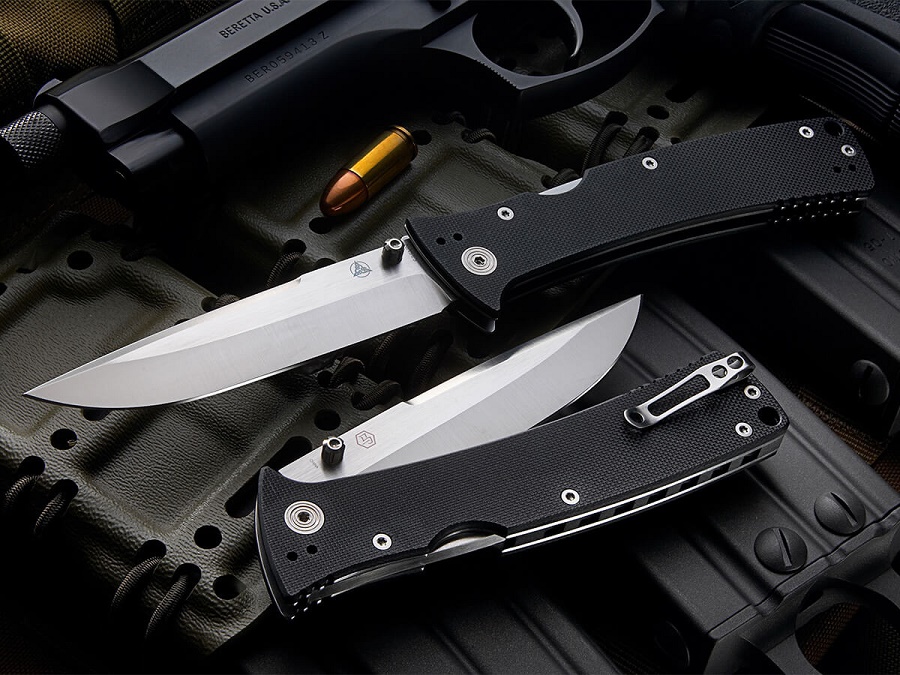 Nemesis MPR-3 Folding Knife, S35VN, Textured G10 Black, NK-22