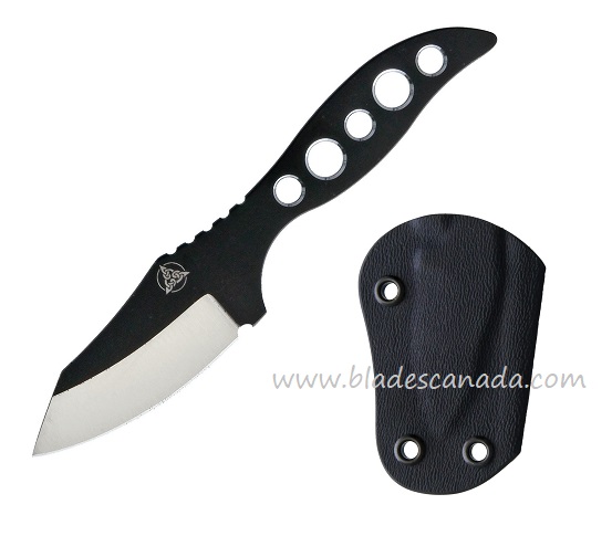 Nemesis Hellion Neck Knife, Black, NK-4TT - Click Image to Close