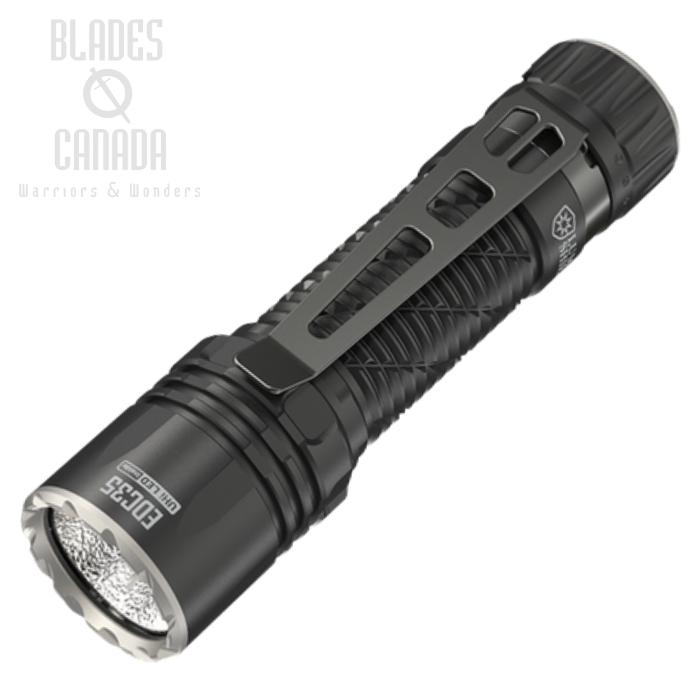 Nitecore EDC35 Tactical Flashlight, Aluminum Black, 5000 Lumens
