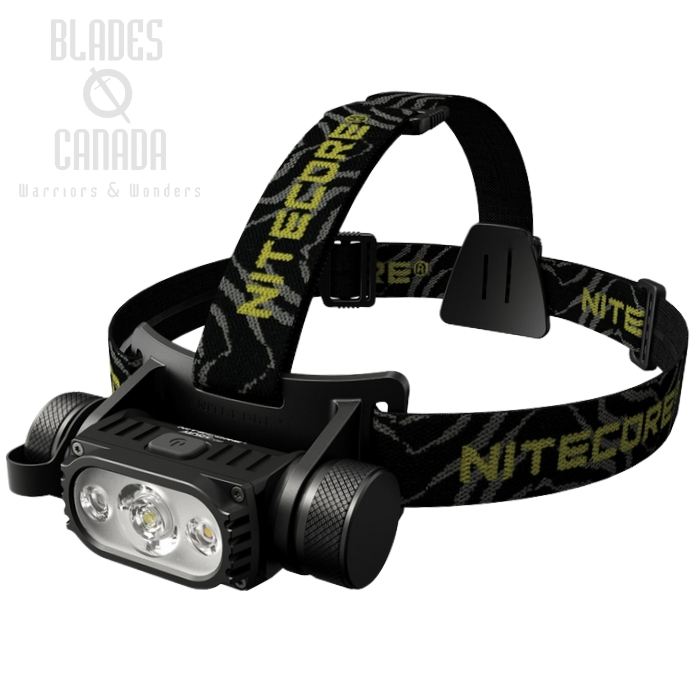 Nitecore HC65 V2 USB-C Rechargeable Headlamp, 1750 Lumens, Aluminum Black