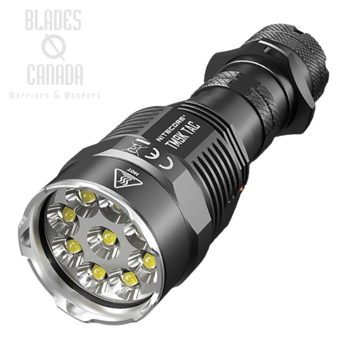 Nitecore TM9KTAC USB-C Rechargeable Flashlight, 9800 Lumens