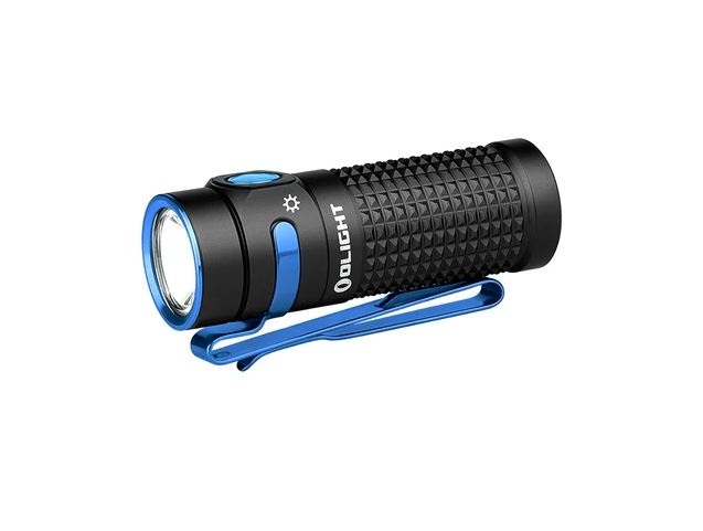 Olight Baton 4 EDC Flashlight, Black- 1300 Lumens