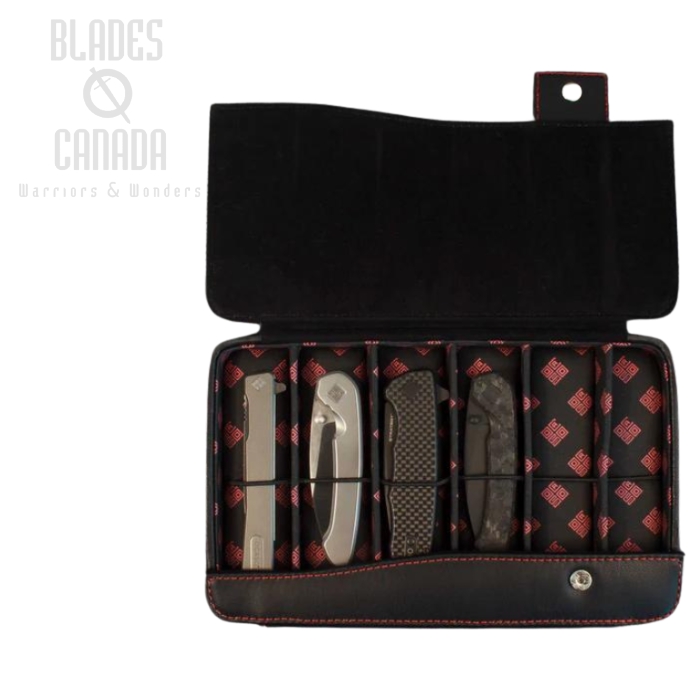 Ocaso Knife Storage Case, 6 Standard Knives, Leatherette, 88CSW (image for) Ocaso Knife Storage Case, 6 Standard Knives, Leatherette, 88CSW