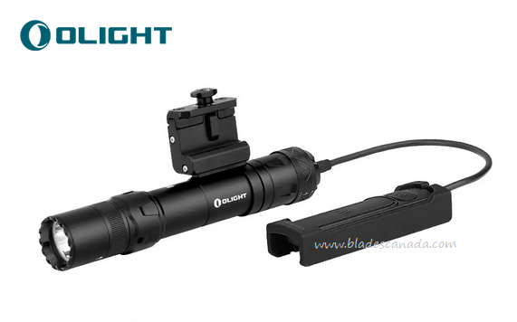 Olight Odin GL Tactical Flashlight, GL Beam, Black - 1,500 Lumens