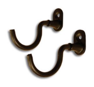 Hanwei Katana Hanger Set, Black Finish, OH2377 - Click Image to Close