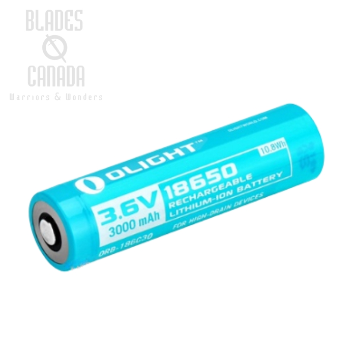 Olight 18650 Rechargeable Li-Ion Customized Battery 3000mAh
