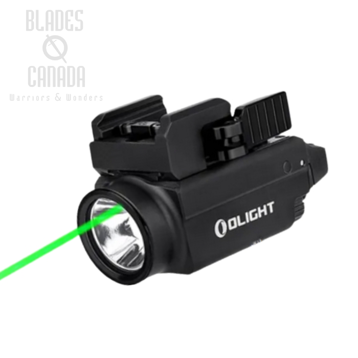 Olight Baldr S Tactical Light w/ Green Laser, Black - 800 Lumens