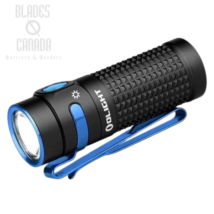 Olight Baton 4 EDC Flashlight, Black- 1300 Lumens