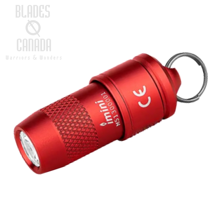 Olight Imini Tiny Instant Flashlight, Red - 10 Lumens