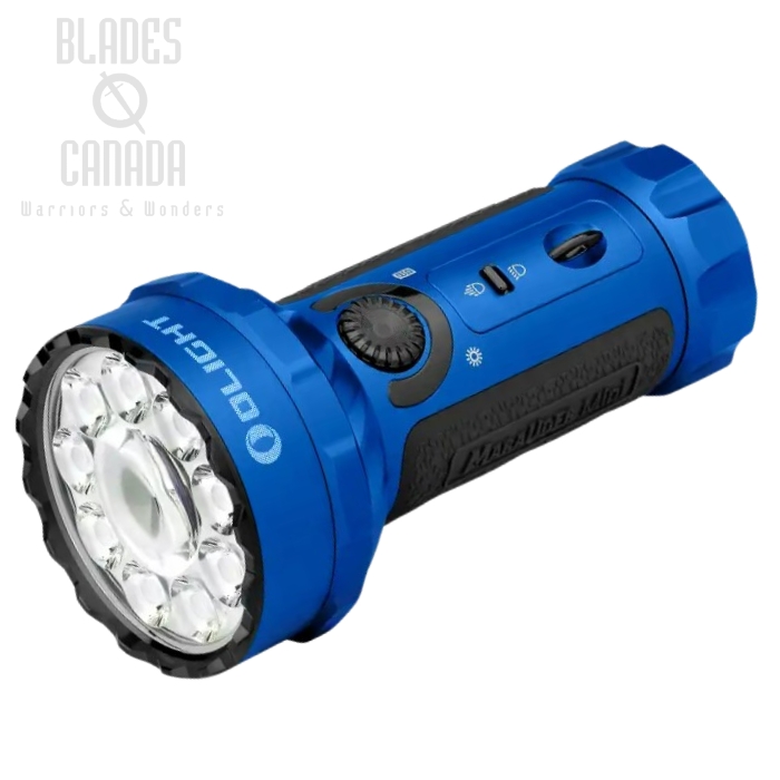 Olight Mini Marauder Handheld Flashlight, Blue - 7000 Lumens