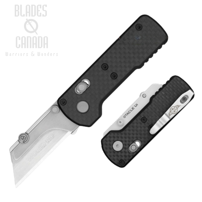 Olight Otacle U1 Folding Tool, SK5, G10 Black/Carbon Fiber