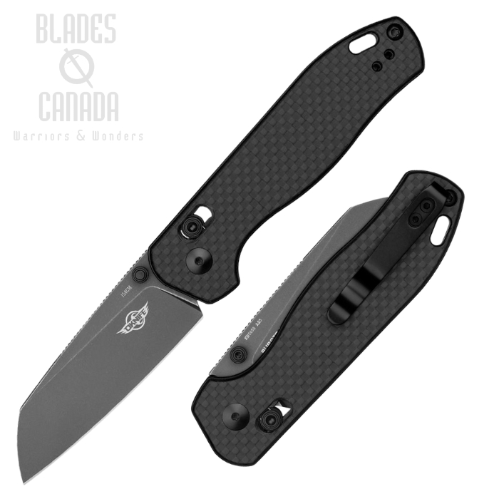 Olight Rubato 2 Rail Lock Folding Knife, 154CM Black Stonewash, Carbon Fiber , RUBATO2CFO