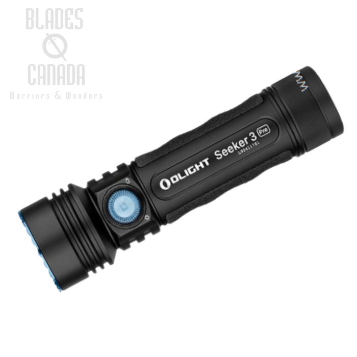 Olight Seeker 3 Pro Rechargeable Flashlight, Black - 4200 Lumens