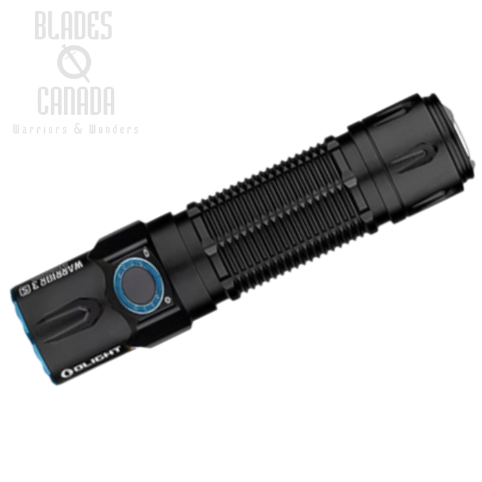 Olight Warrior 3S Tactical Flashlight, Black - 2300 Lumens