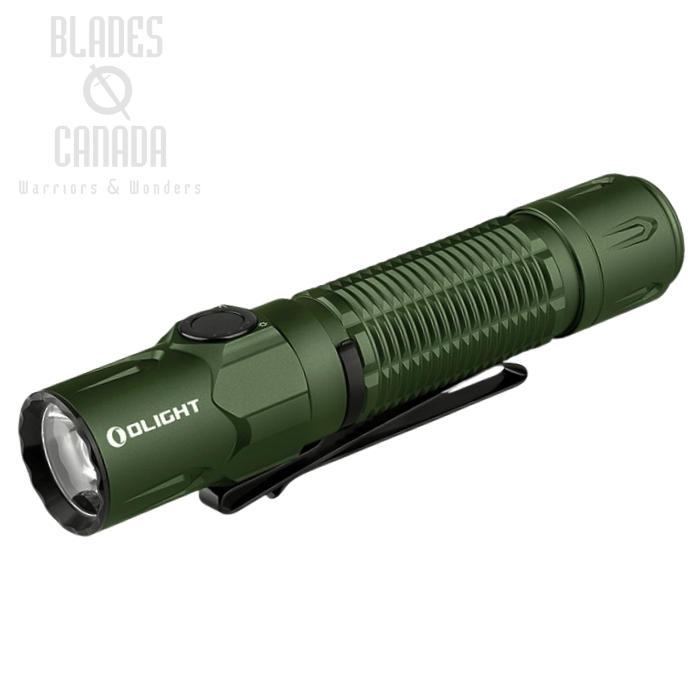 Olight Warrior 3S Tactical Flashlight, OD Green - 2300 Lumens