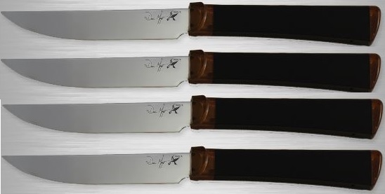 OKC Agilite Steak Knife, 4 Piece Set, 14C28N Sandvik, 2565 - Click Image to Close