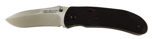 OKC Joe Pardue Folding Knife, Assisted Opening, AUS 8 Satin, G10 Black, 8872