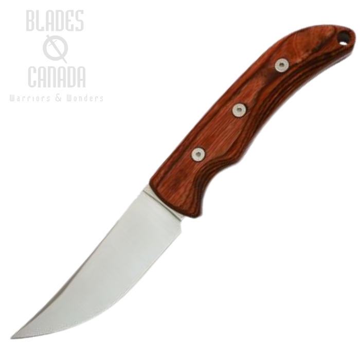 OKC Robeson Heirloom Hunter Fixed Blade Knife, D2 Trailing Point, Leather Sheath, 8172 OKC Robeson Heirloom Hunter Fixed Blade Knife, D2 Trailing Point, Leather Sheath, 8172