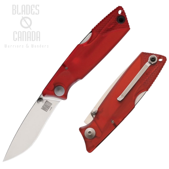 OKC Wraith ICE Folding Knife, Red Handle, 8798RED