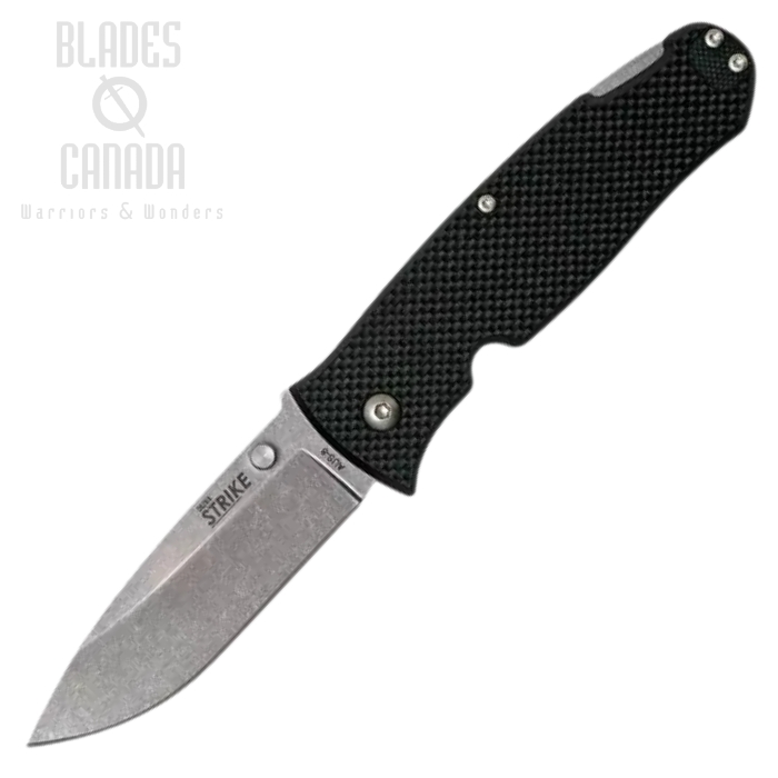 OKC Dozier Strike Folding Knife, AUS 8, G10 Black, 9102