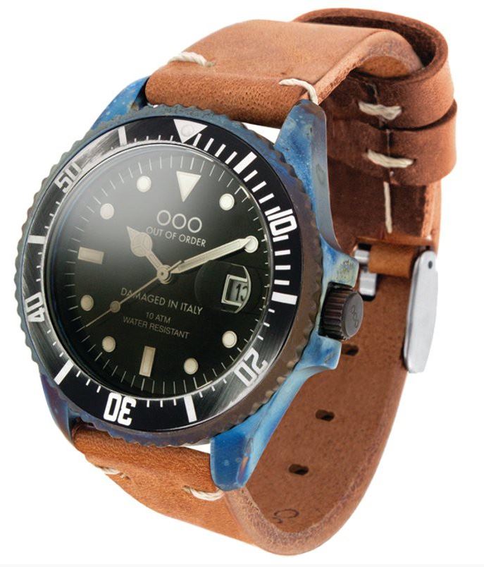 OOO Diver 40mm Light Brown - Click Image to Close