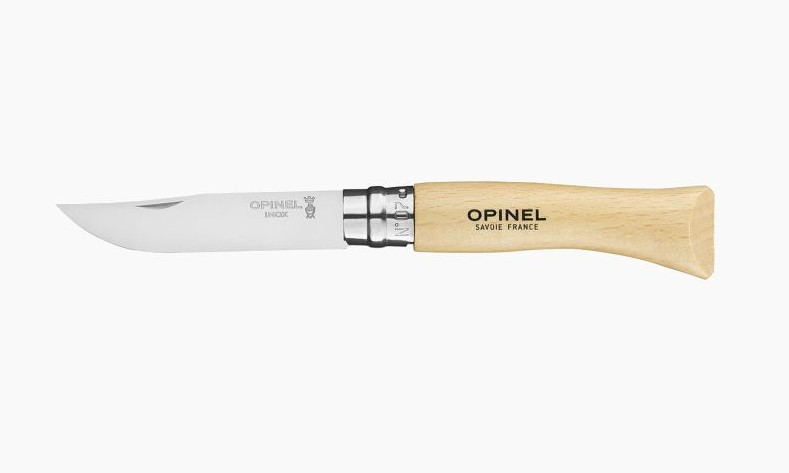 Opinel No.7 Stainless Steel - Beechwood, 000693
